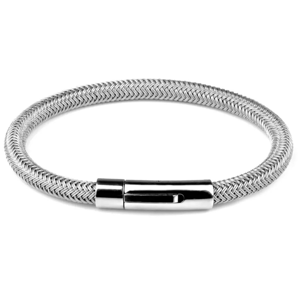 Silver bracelet for men